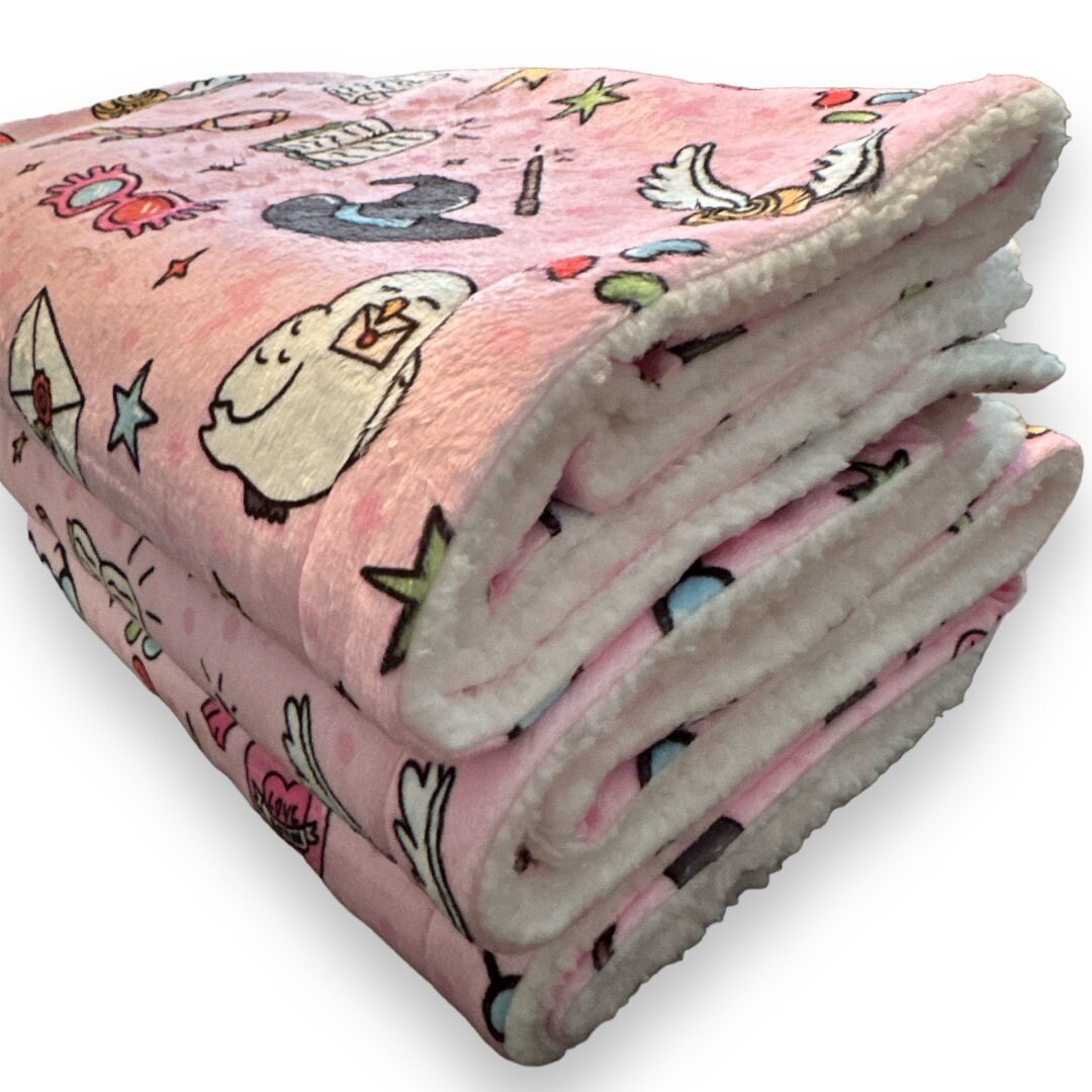 Harry potter blanket etsy sale