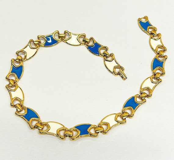 1980’s signed Monet designer collar style necklac… - image 4