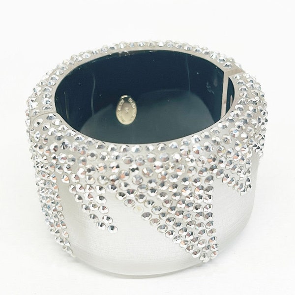 Bracelet Plaqué Or Jaune Signé ALEXIS BITTAR - Orné De Cristaux CZ - Neuf Sans Emballage