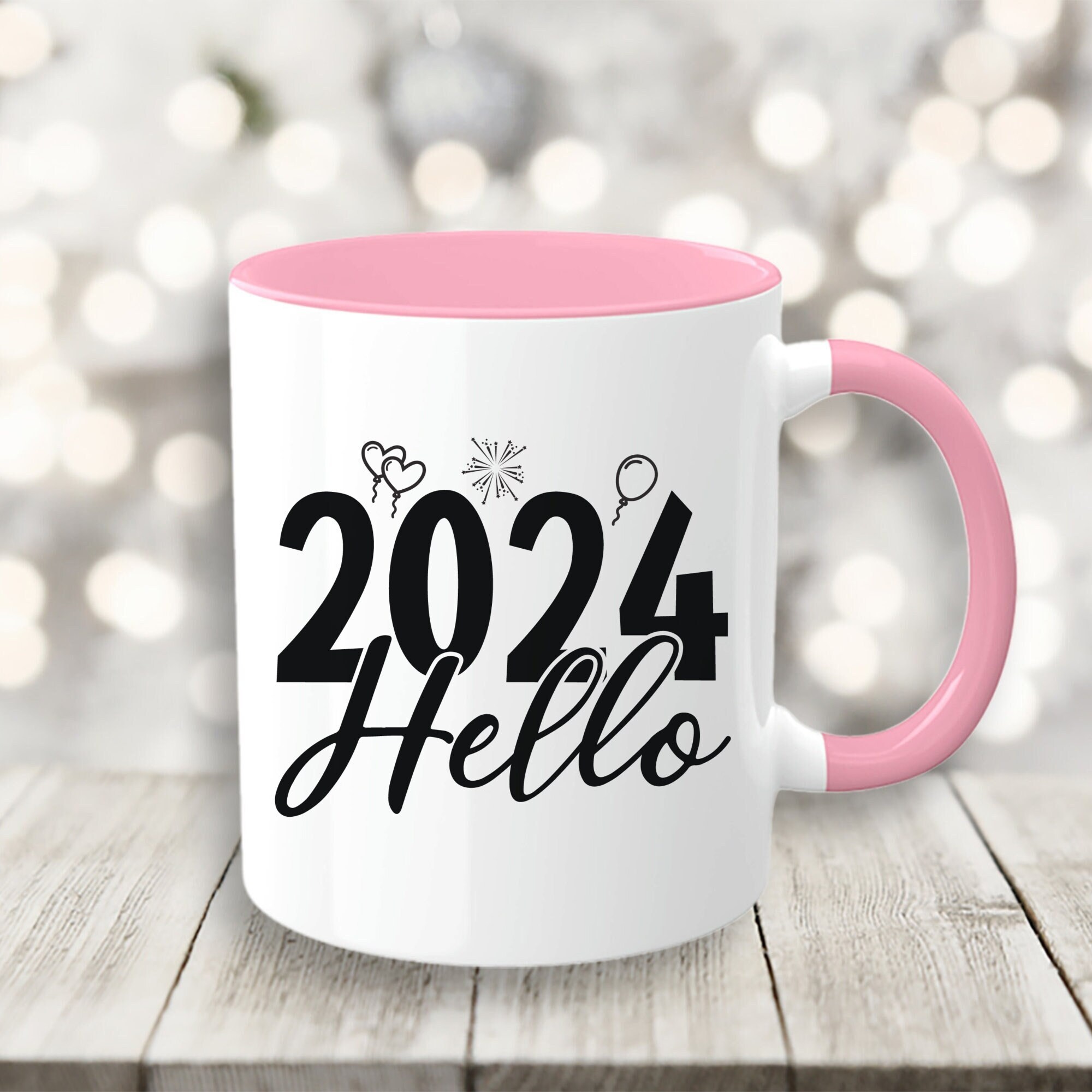 Hello 2024 Mug Mug of New Year 2024 Gift for Best Friend Etsy