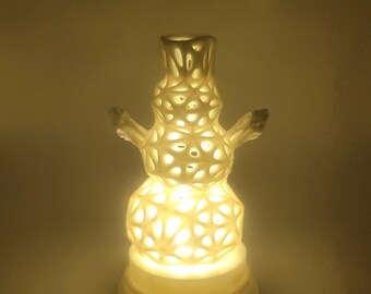 LED-kerstlantaarns: 3D-geprint