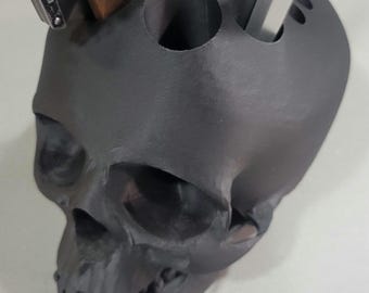 Skull Desk And Tool Organizer: 3D-geprint.