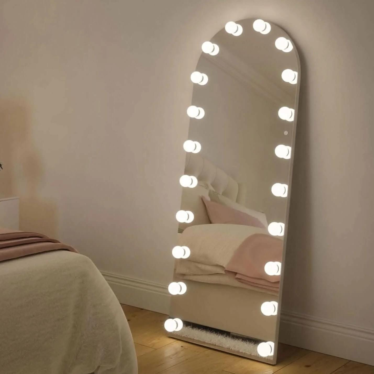 Full Length Arch Wall or Leaning Floor Mirror 160 x 60cm