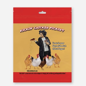 Kickin’ Chicken Pickin’s BSFL chicken treat mix!
