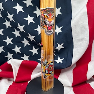 Tattoo Themed Wood Putter Grip