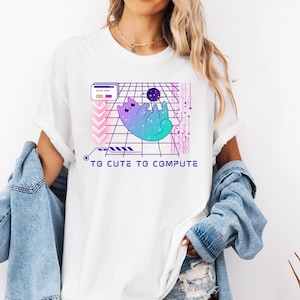 vaporwave cyberpunk gyaru yumekawaii kawaii fashion Harajuku kawaii fashion cutecore clothes Harajuku shirt gyaru clothing vaporware shirt