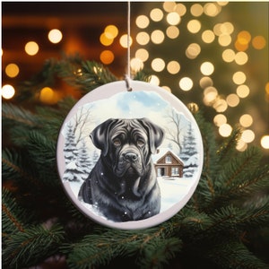 3120 Dogue De Bordeaux Dog Ornament Personalized With Your Dog s Name Etsy Canada