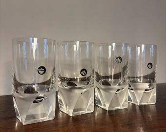 Rosenthal Studio Line 9-3/4” Calice Crystal Tulip Wine Glasses 10