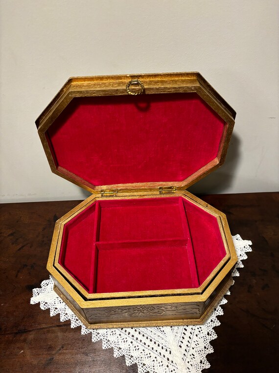 VTG Jewelry Box Wooden 2 Options - image 4