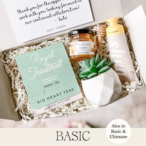 Paquete de atención quirúrgica, paquete de atención para recuperarse pronto, regalo para recuperarse pronto, paquete de atención para el duelo, caja de regalo suculenta, caja de regalo de té para aliviar el estrés