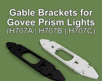 Gable Bracket for Govee Prism Outdoor Lights (H707A, H707B, H707C) (Roof Peak)