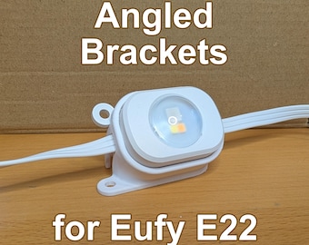 Angled Brackets for Eufy E22 Permanent Outdoor Lights (Set of 10)