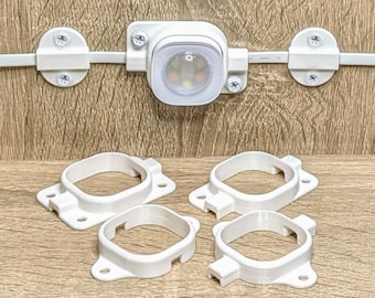 Light Brackets for Govee Pro Permanent Outdoor Lights (H706 series) (Set of 20)