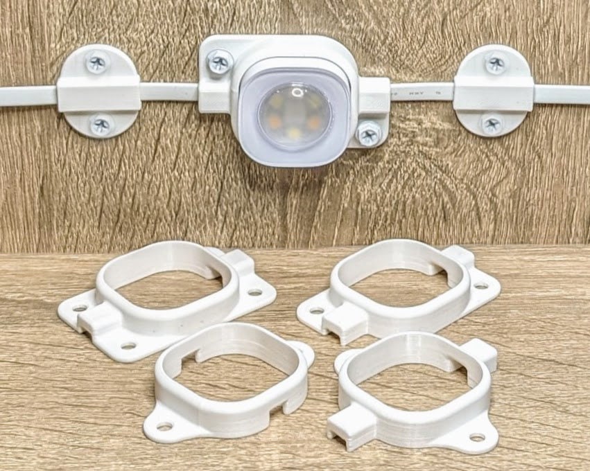 Light Brackets for Govee Pro Permanent Outdoor Lights (H706 series) (Set of 20)