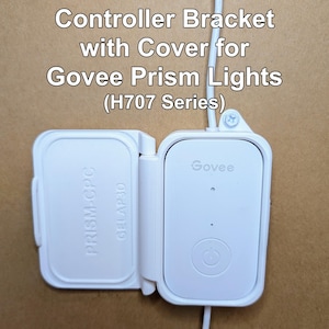 Controller Mounting Bracket & Cover for Govee Prism Outdoor Lights