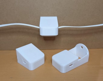 Side-Mounting Brackets Govee Outdoor Light  (H705 & H805): Wall, Fence, Vertical - Set of 10