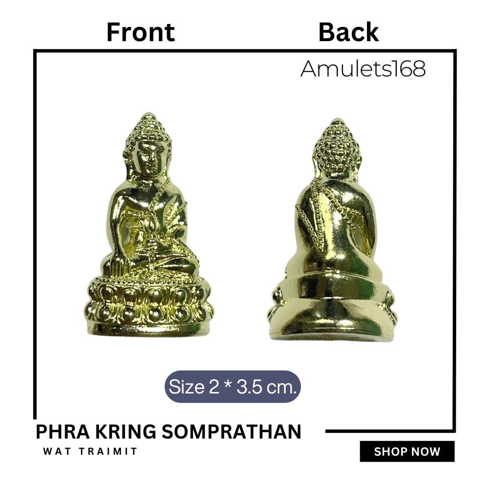 Phra Kring ハヌマン 仏陀 お守り アミュレット Wat Kositaram タリスマン 幸運 魔除け 横南アジア タイ Phra Kring ハヌマン 仏陀 お守り アミュレット Wat Kositaram