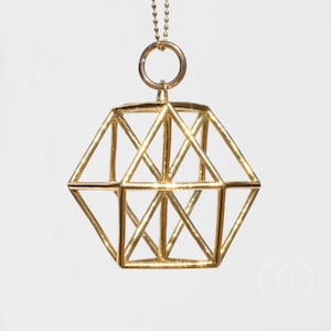Seed of Life Pendant 18K Gold