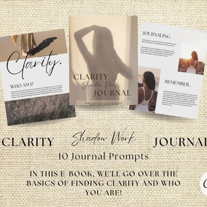shadow work ebook, shadow work journal prompts, shadow work journal canva, Shadow Work printable, shadow work digital journal prompts