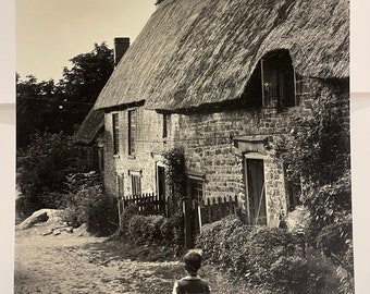 Rare Large Vintage Photograph by Edwin Smith (1912 – 1971) - A Great Few, Oxfordshire c. 1950’s 1960’s