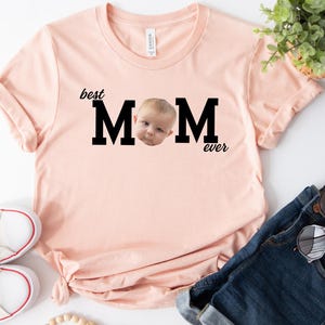 Custom Mom Photo Shirt, Customized Mother&#39;s Day Gift, Gift For Mama,Personalized Gift for Mommy,Printable Mother Day Photo Shirt