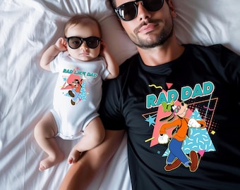 Disney Goofy And Max Goofy Shirt, Rad Dad And Rad Like Dad Sweatshirt, Disney Dad And Son Shirt, Disneyworld Fathers Day Shirt, WDW Dad Tee