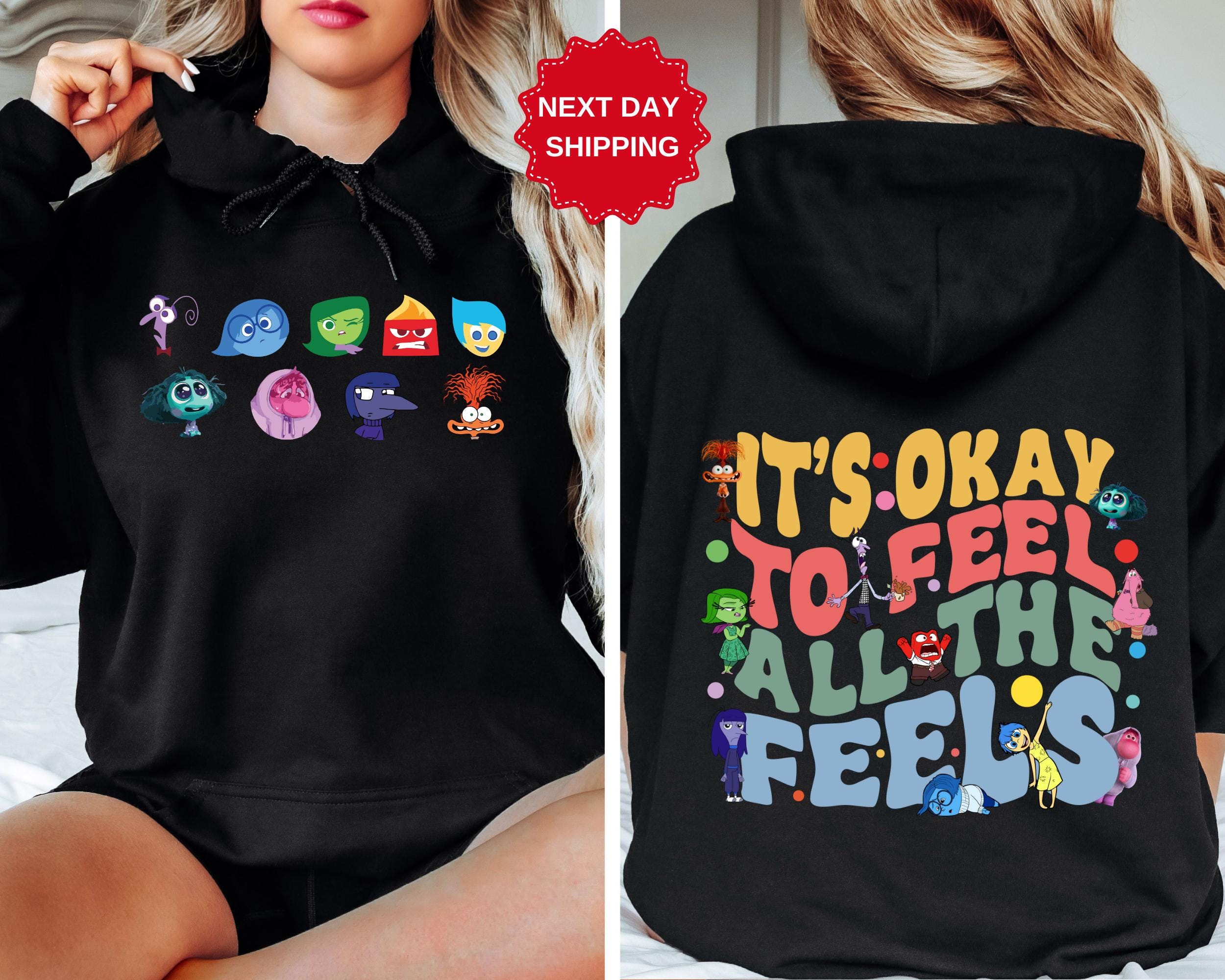 Disney Inside Out It's Okay to Feel All the Feels Sweatshirt