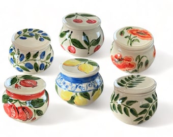 Handmade Ceramic Butter Keeper, French Butter Crock, Porcelain Dish