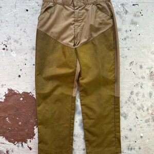 ANCIEN PANTALON DE Garde Chasse Chasseur Maquignon Toile Marron A Cotes