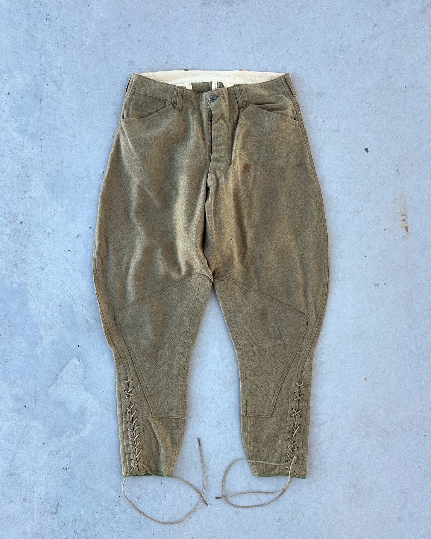 ww1 アメリカ陸軍 軍服 ジョッパーズパンツ トラウザーズ ウール