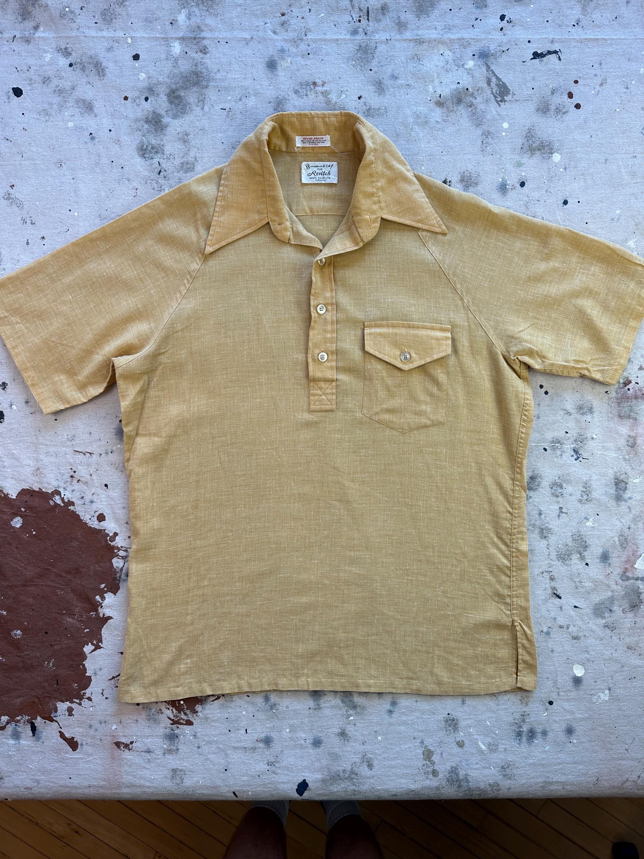 70s- Paulo Conti S/S ポロシャツ ロカビリー ヴィンテージ 70s- Paulo Conti S/S ポロシャツ ロカビリー ヴィンテージ