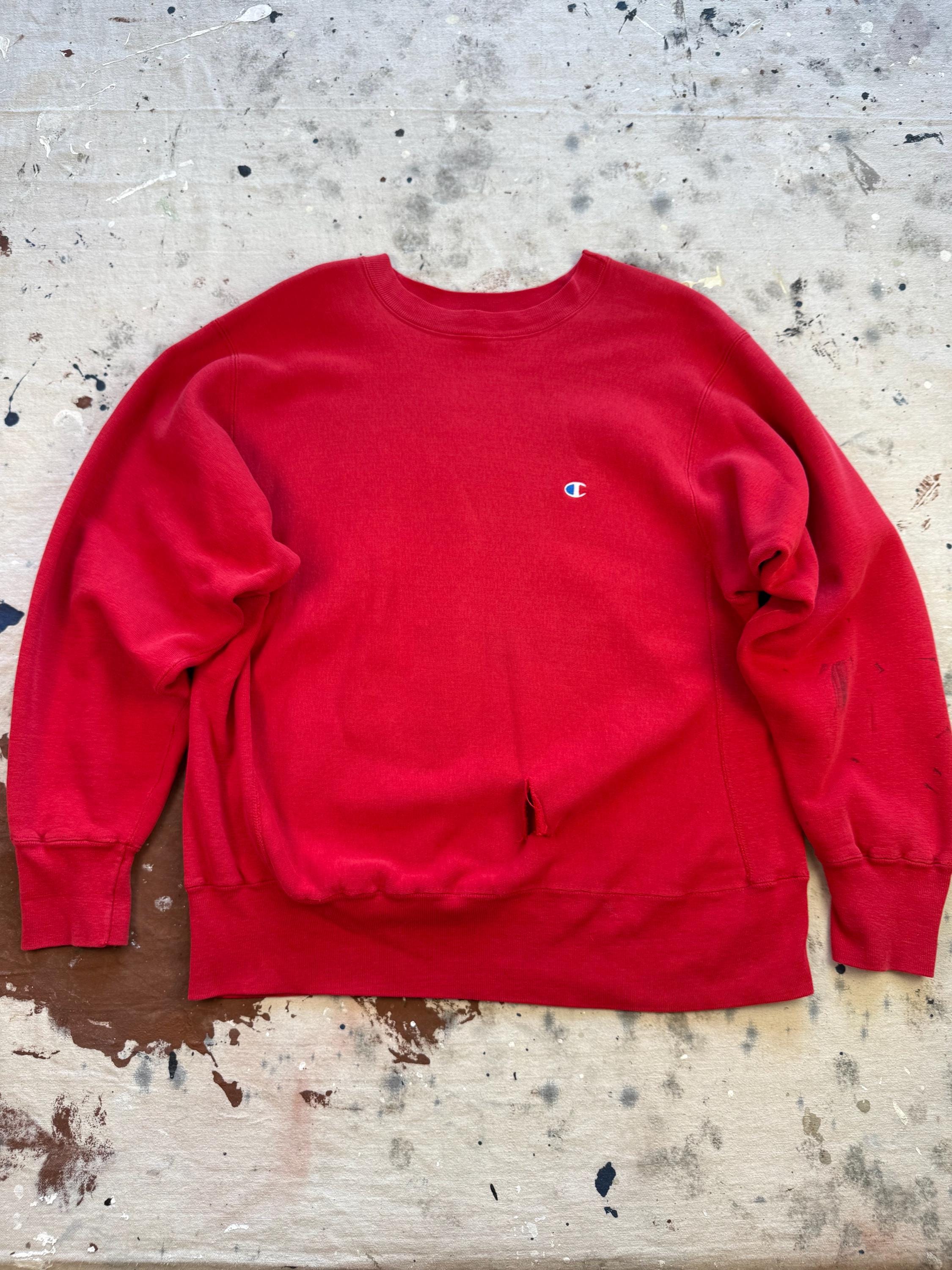 80s Iowa champion reverse weave crewneck XXL 80s USA製 Champion 