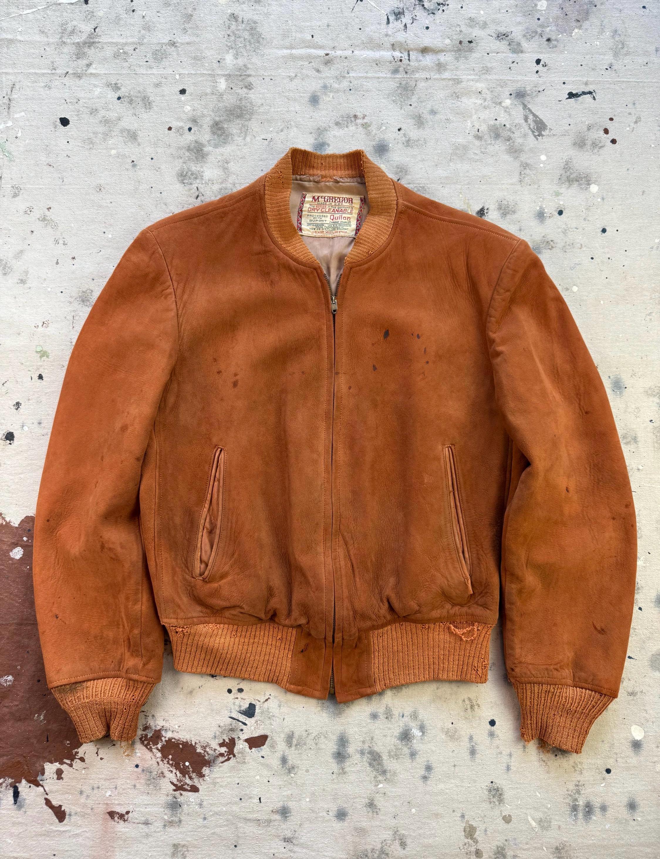 Mcgregor Suede Jacket - Etsy