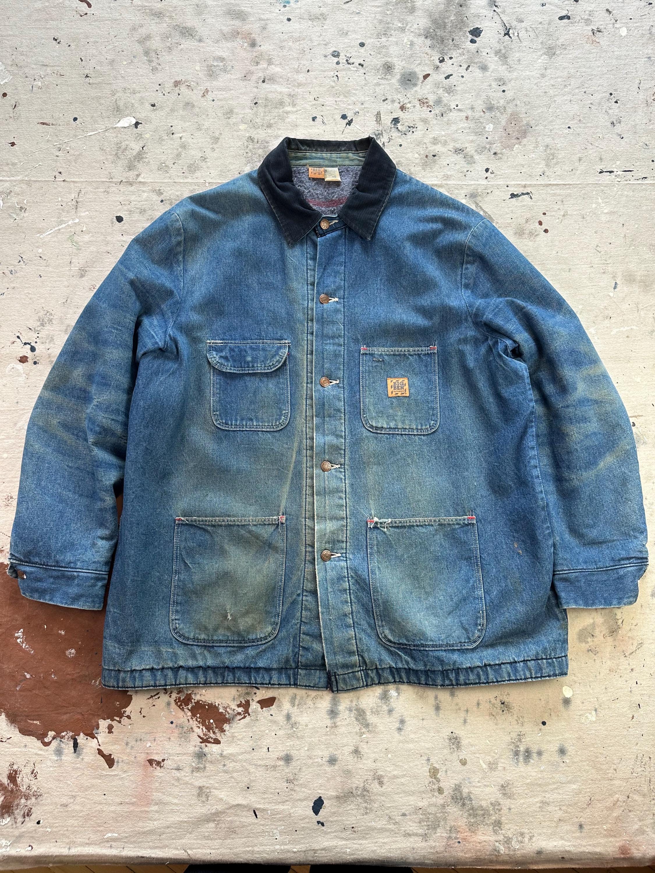〈 BIG BEN 〉USA製 vintage denim jacket VINTAGE BIG BEN DENIM JEAN JACKET SZ44 BLANKET LINED