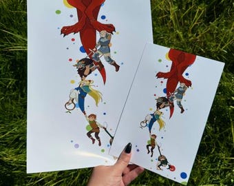 Delicious in Dungeon Print
