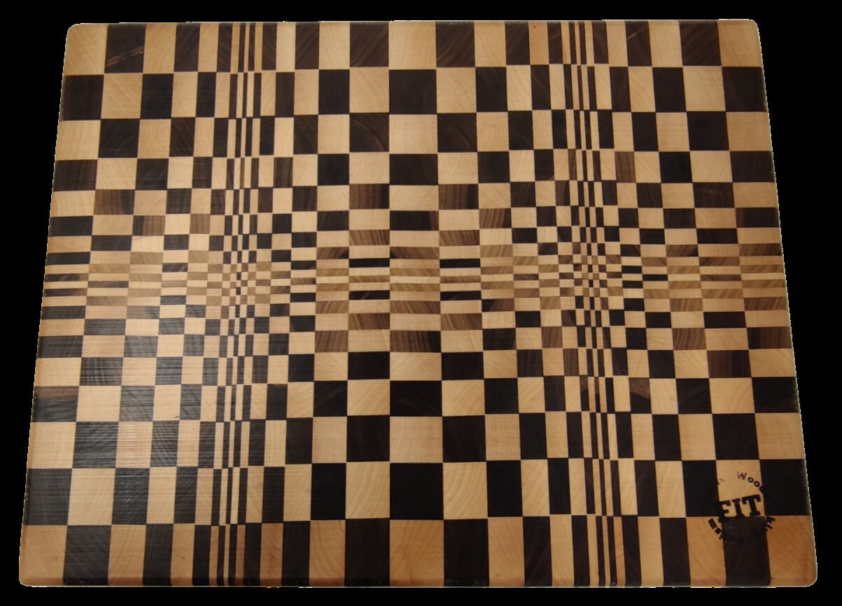 End Grain Cutting Board, Butcher Block, Handmade, Autistic Skill ...