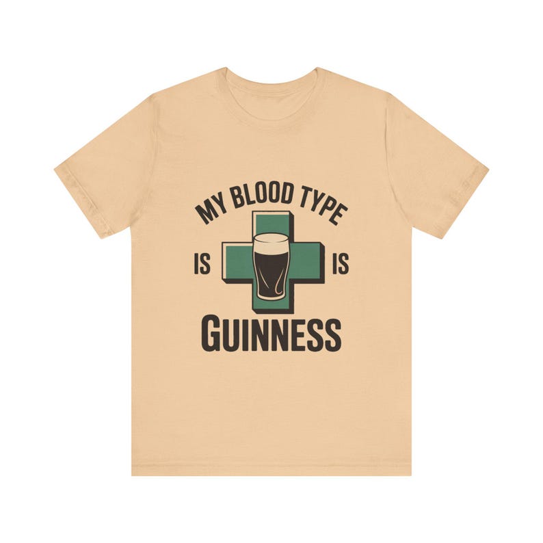 Meine Blutgruppe ist Guinness Retro St Patrick's Day Pub Shirt Bild 5