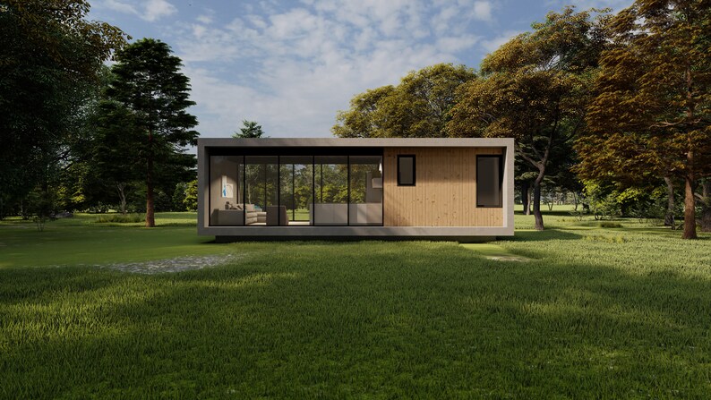 Tiny House, House Plan, Modern House, Small House, Frame House, Farm ...