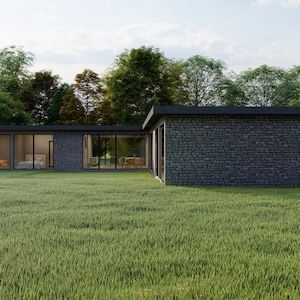 Klein huis, huisplan, modern huis, framehuis, boerderij, berghuis, huisplan 6 slaapkamers, betonnen huis, creatief huis, digitaal