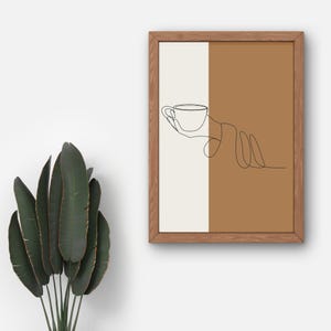 Pour me another | Coffee wall art | Printable download | Digital wall art | Coffee vibes | Coffee lovers gift | Coffee poster | Cafe decor