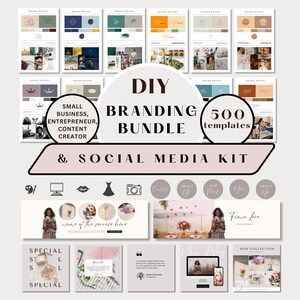 Branding Kit Branding Logo Kit Small Business Logo Design Business Starter Kit Social Media Kit Small QR Code Business Card LinkedIn Banner