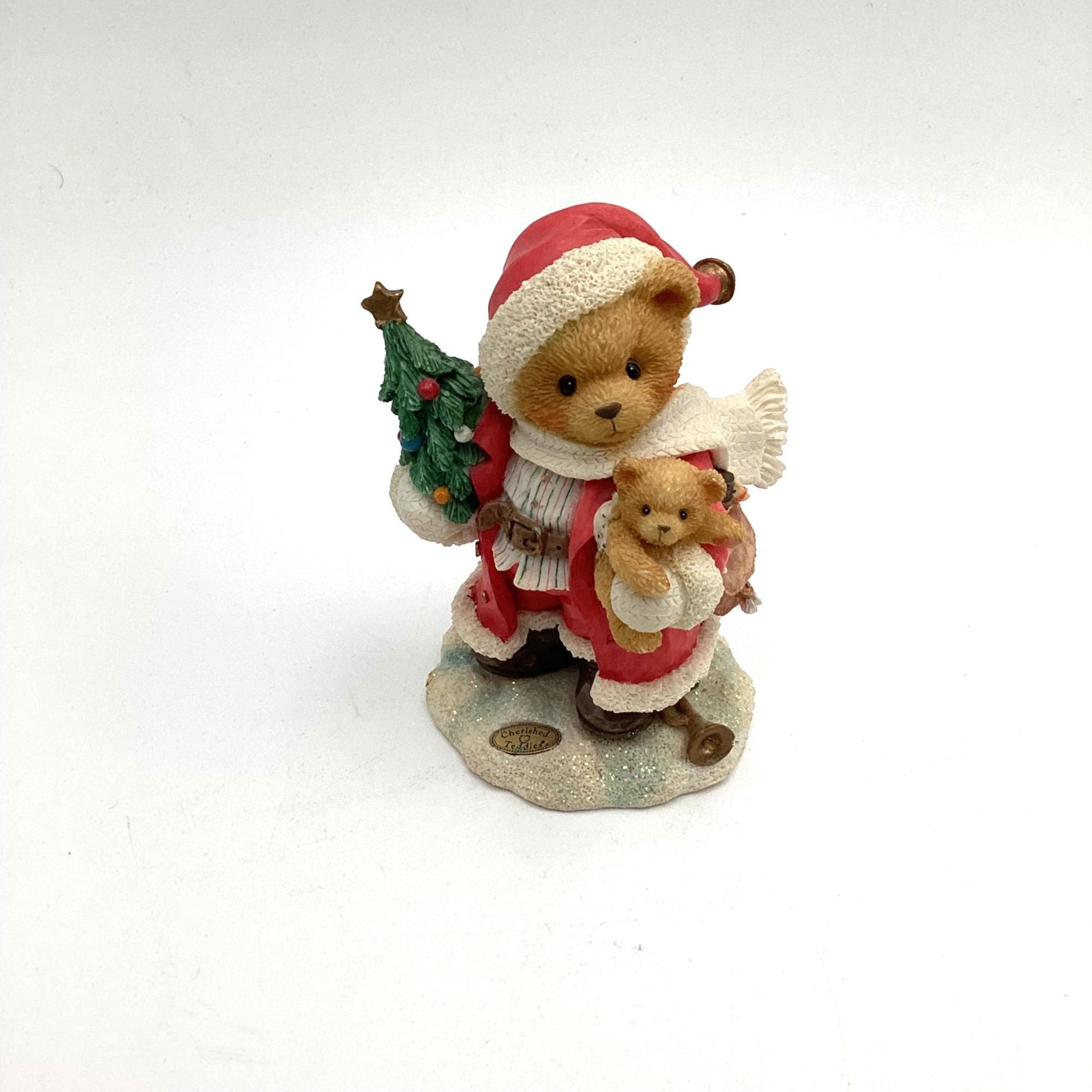 Cherished Teddies Santa - Etsy