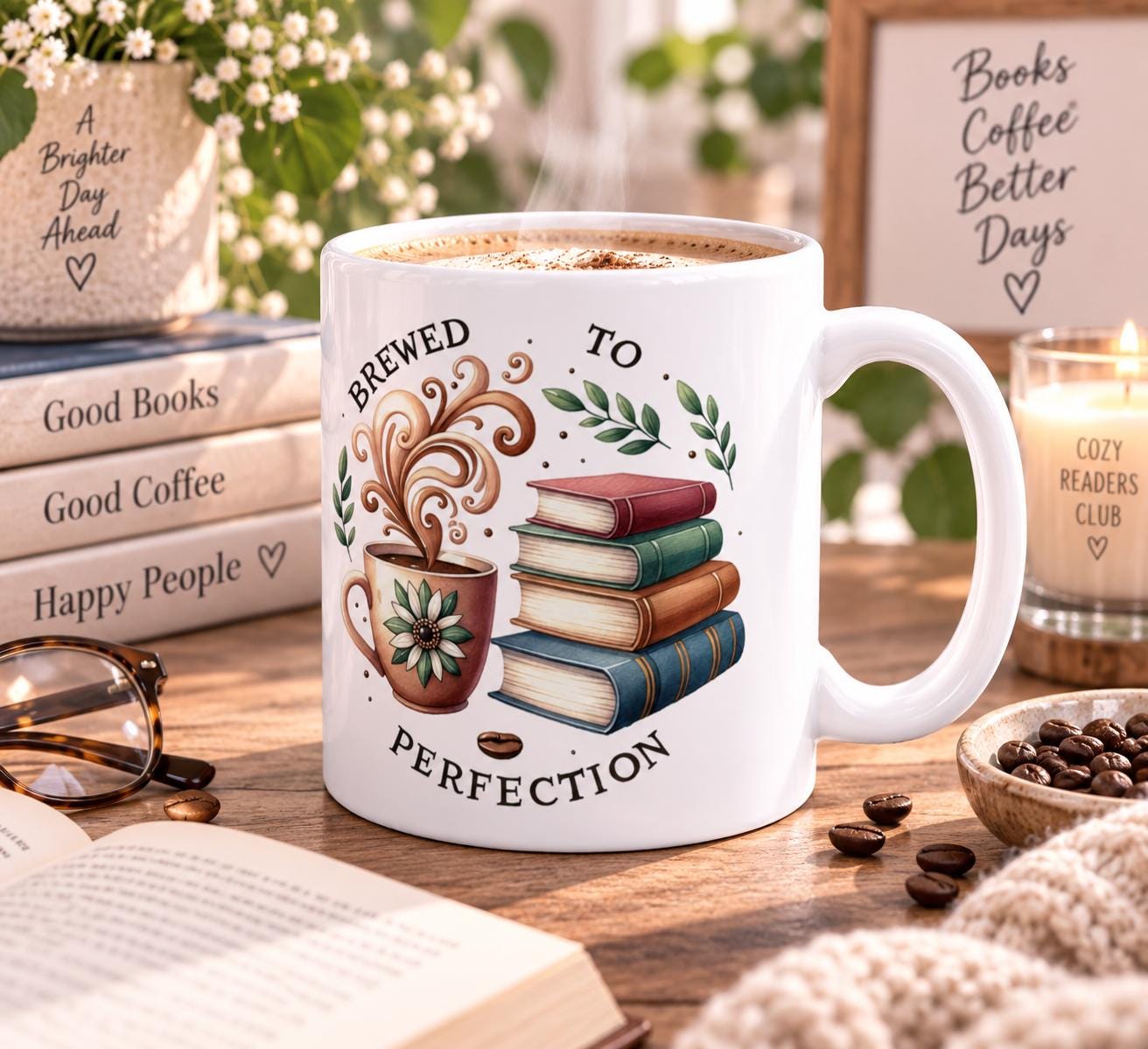 Book lover mug