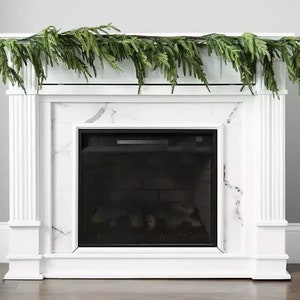 Norfolk Pine Real Touch Christmas Garland