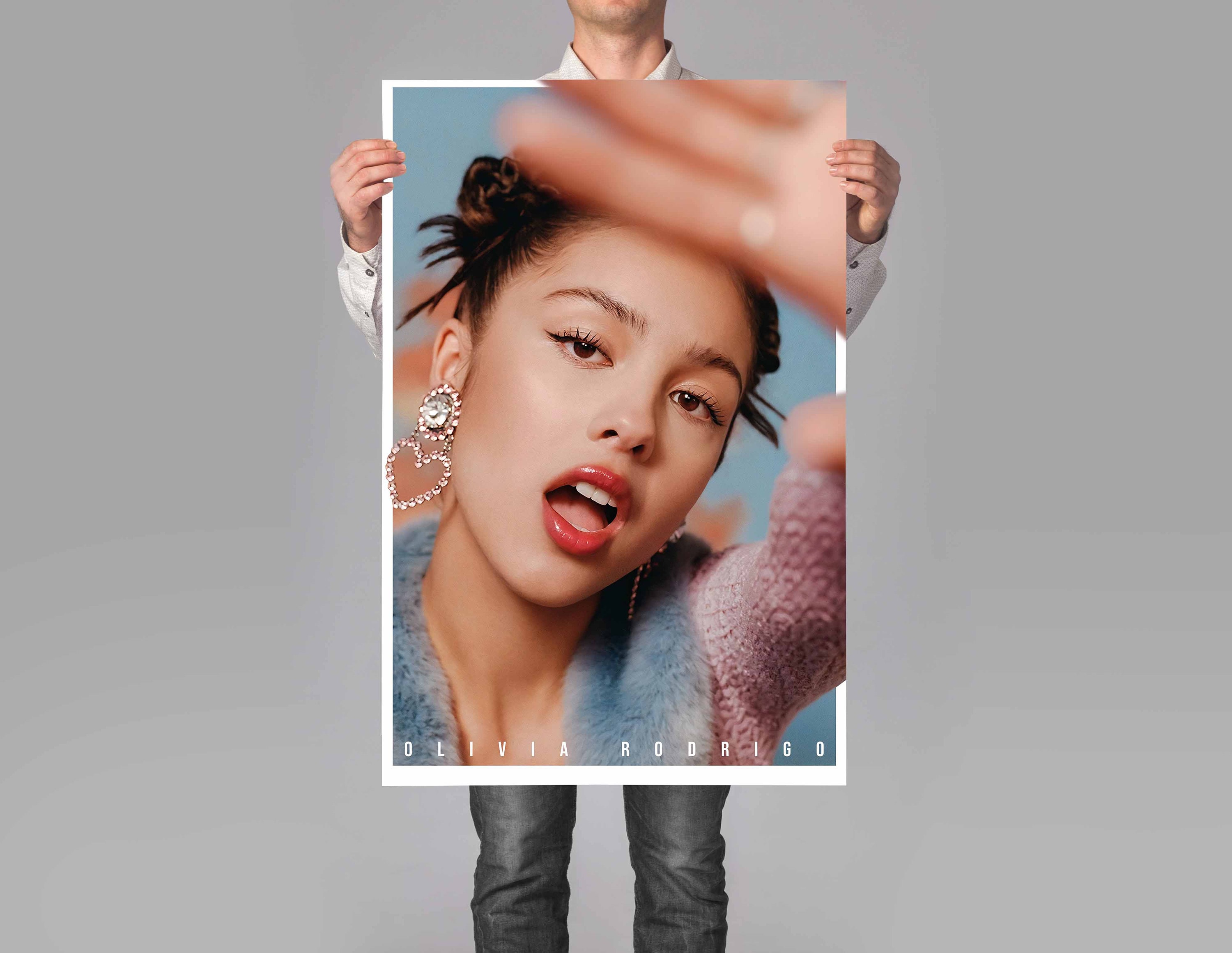 Olivia Rodrigo, Music, Album, Digital Poster, Trendy Lyrics, Gift Etsy