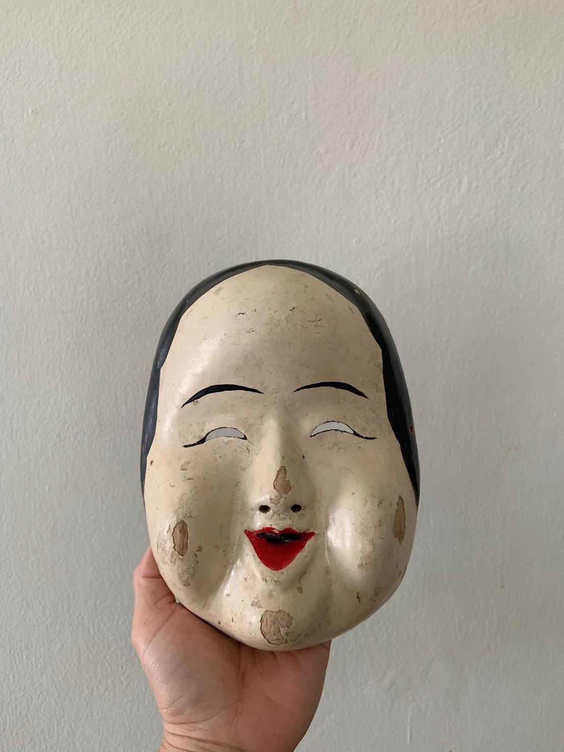 Okame mask - Etsy 日本