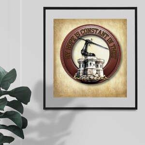 MacDonald of Clanranald Clan Crest Digital Art, Scottish Coat of Arms Download, Personal Use Only