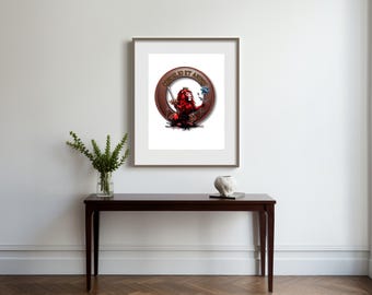 Maitland Clan Crest digitale kunst, Schotse wapenschild downloaden, alleen voor persoonlijk gebruik