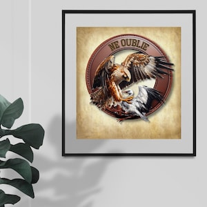 Graham Clan Crest Digital Art, Scottish Coat of Arms Download, Personal Use Only
