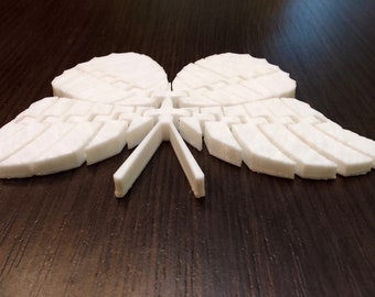 Articulated Butterfly Fidget Toy | STL File